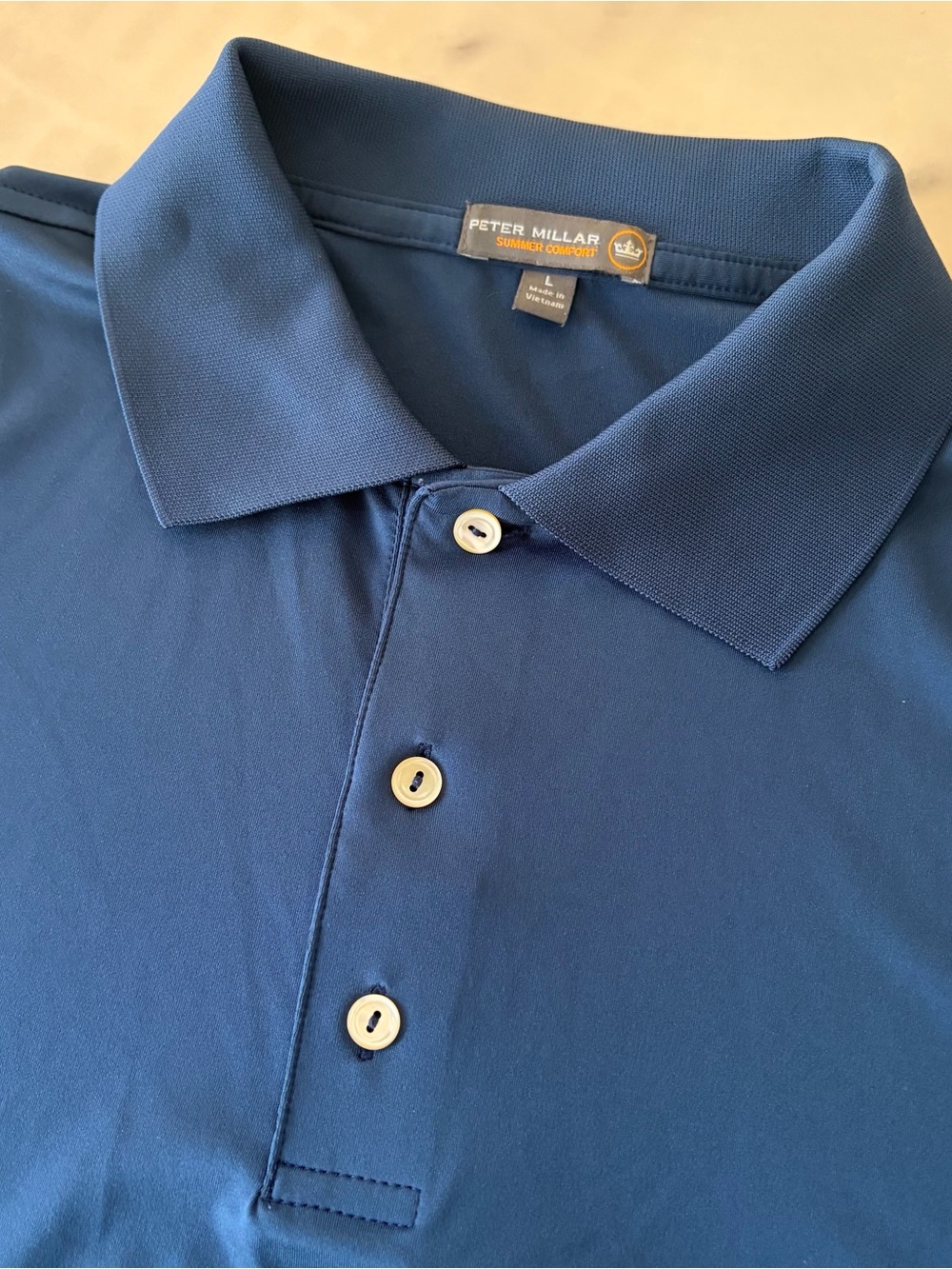 Peter Millar Mens Performance Polo Golf Shirt.